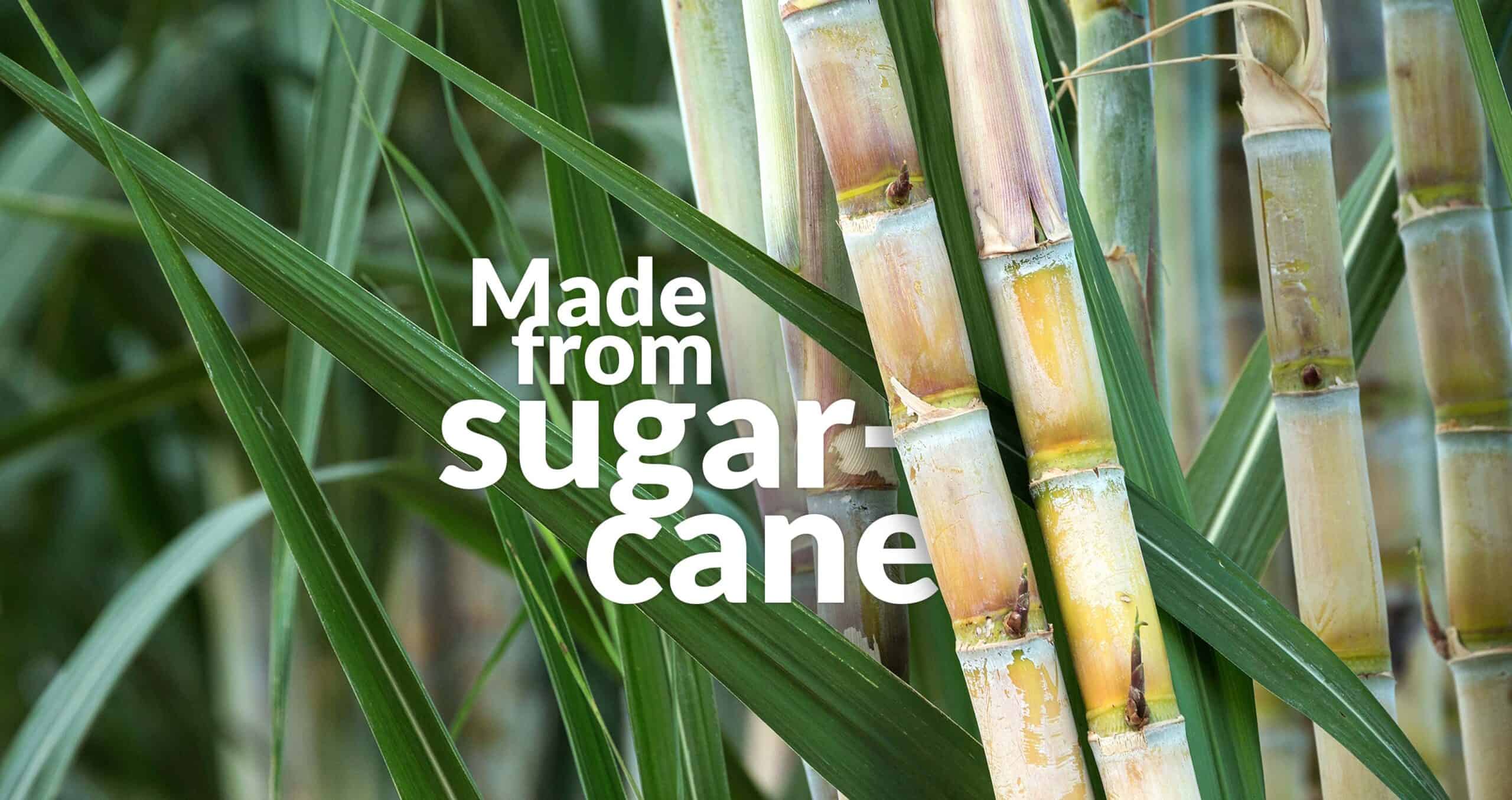 Sugarcane plastic packaging