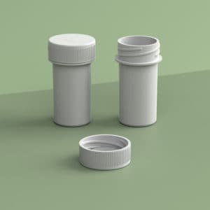 EP-2507 Plant-Based Screw Top Jar - Sustainable Container and Cap