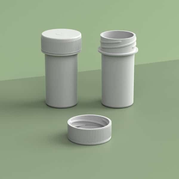 EP-2507 Plant-Based Screw Top Jar - Sustainable Container and Cap