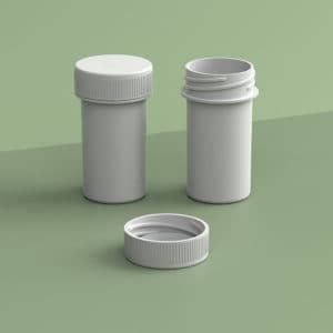 EP-2808 Plant-Based Screw Top Jar - Sustainable Container and Cap