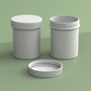 EP-4811 Plant-Based Screw Top Jar - Sustainable Container and Cap