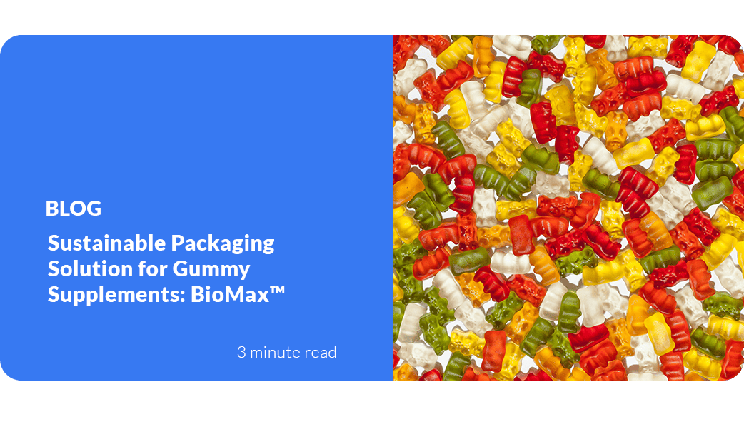 sustainable packaging solution for gummy