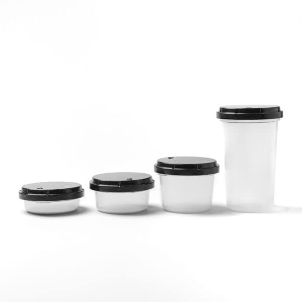 clear cr containers sample pack